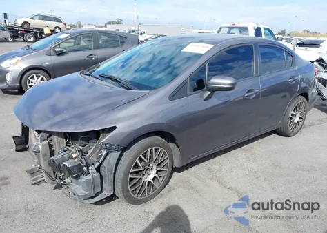 2015 Honda Civic Lx из США, поврежденный, VIN 19XFB2F54FE247914